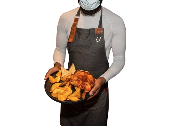 serveur poulet braisé
